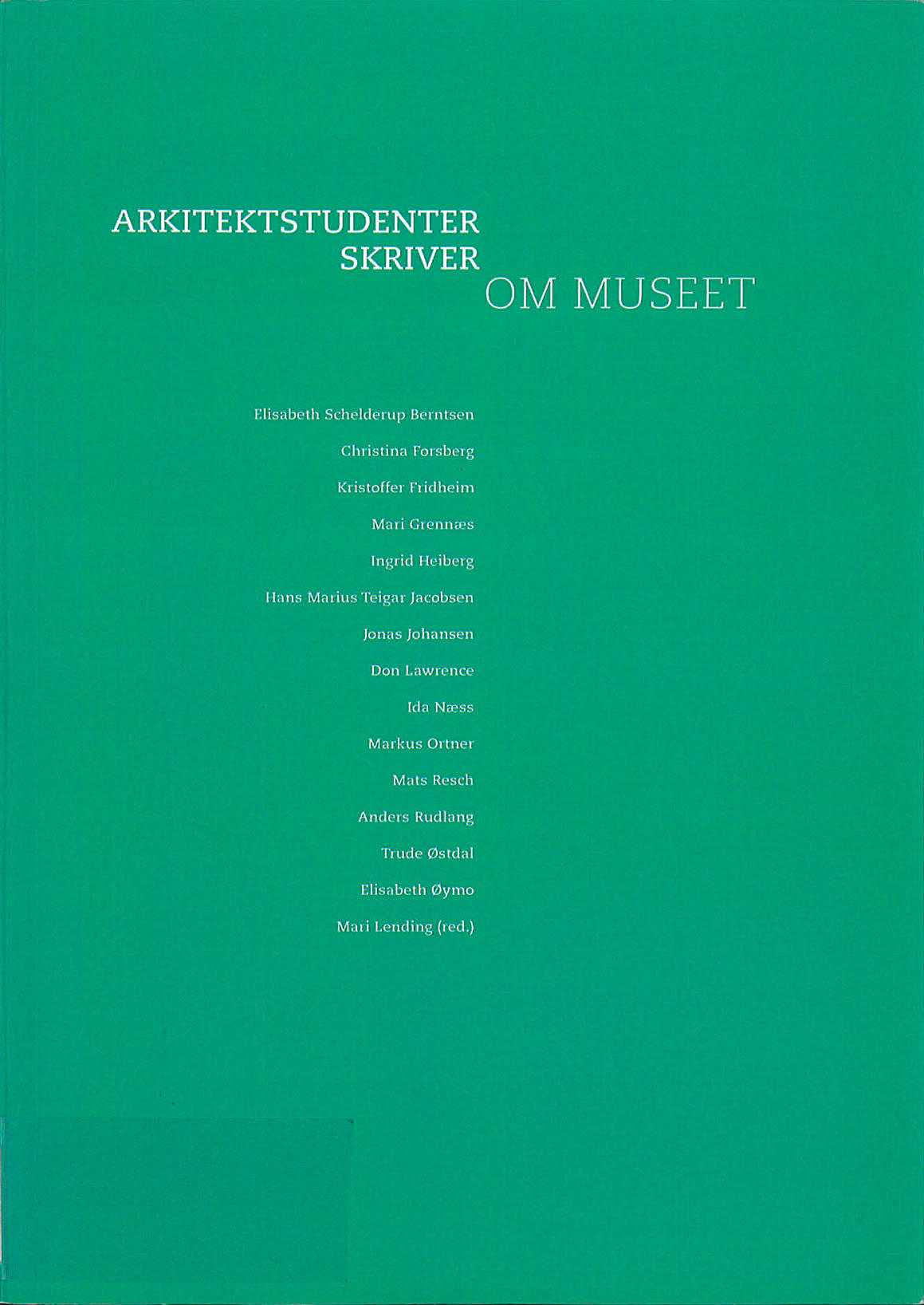 Studentenes tekster