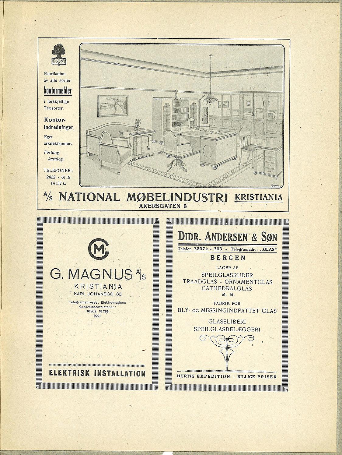 Det første nummeret av Byggekunst