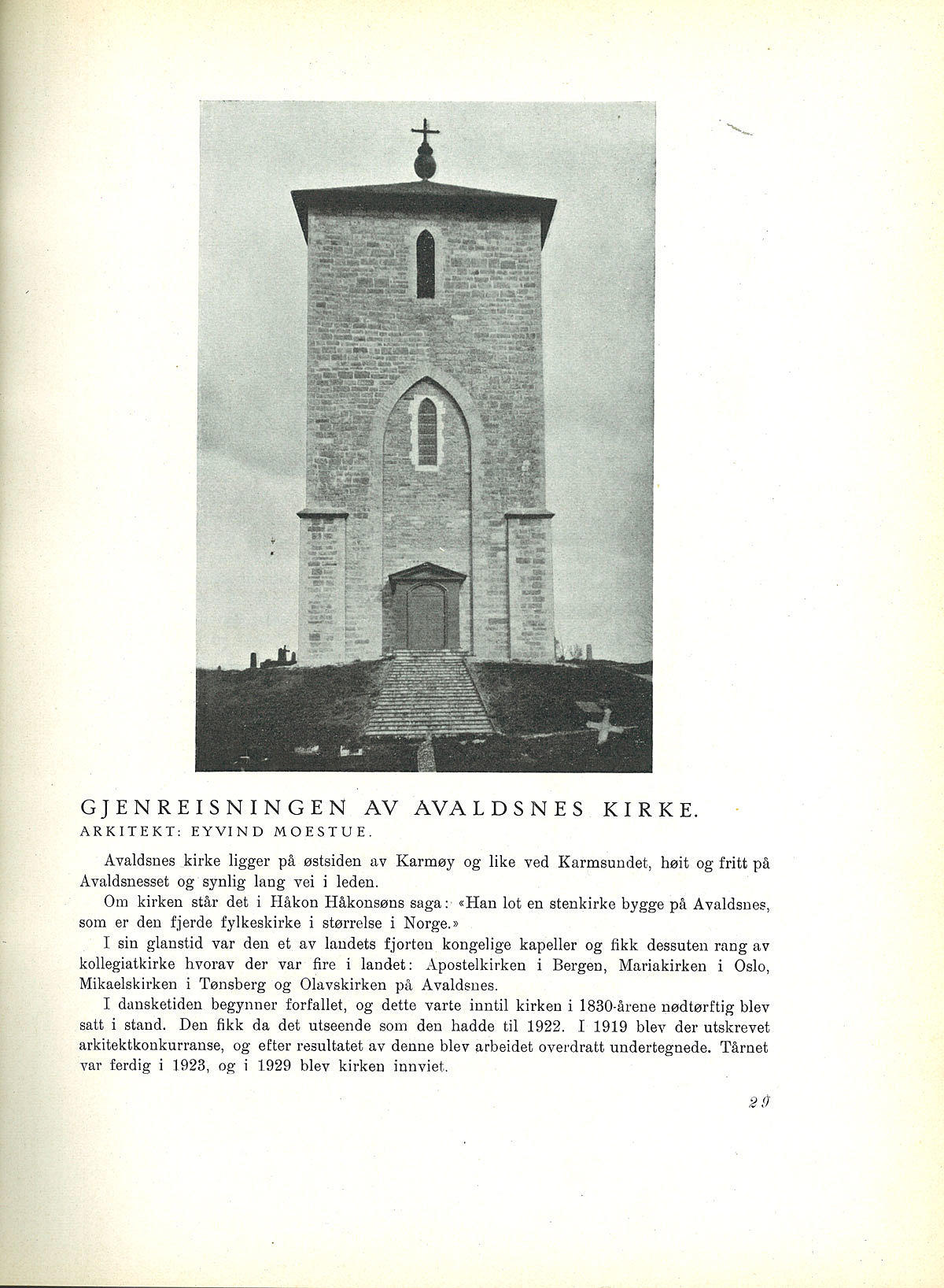Avaldsnes kirke / Olavskirken