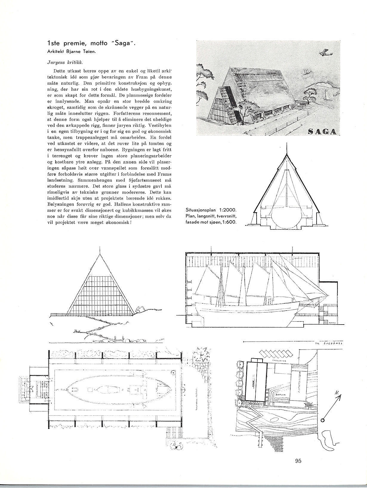 Arkitektkonkurransen om bygning for polskibet Fram