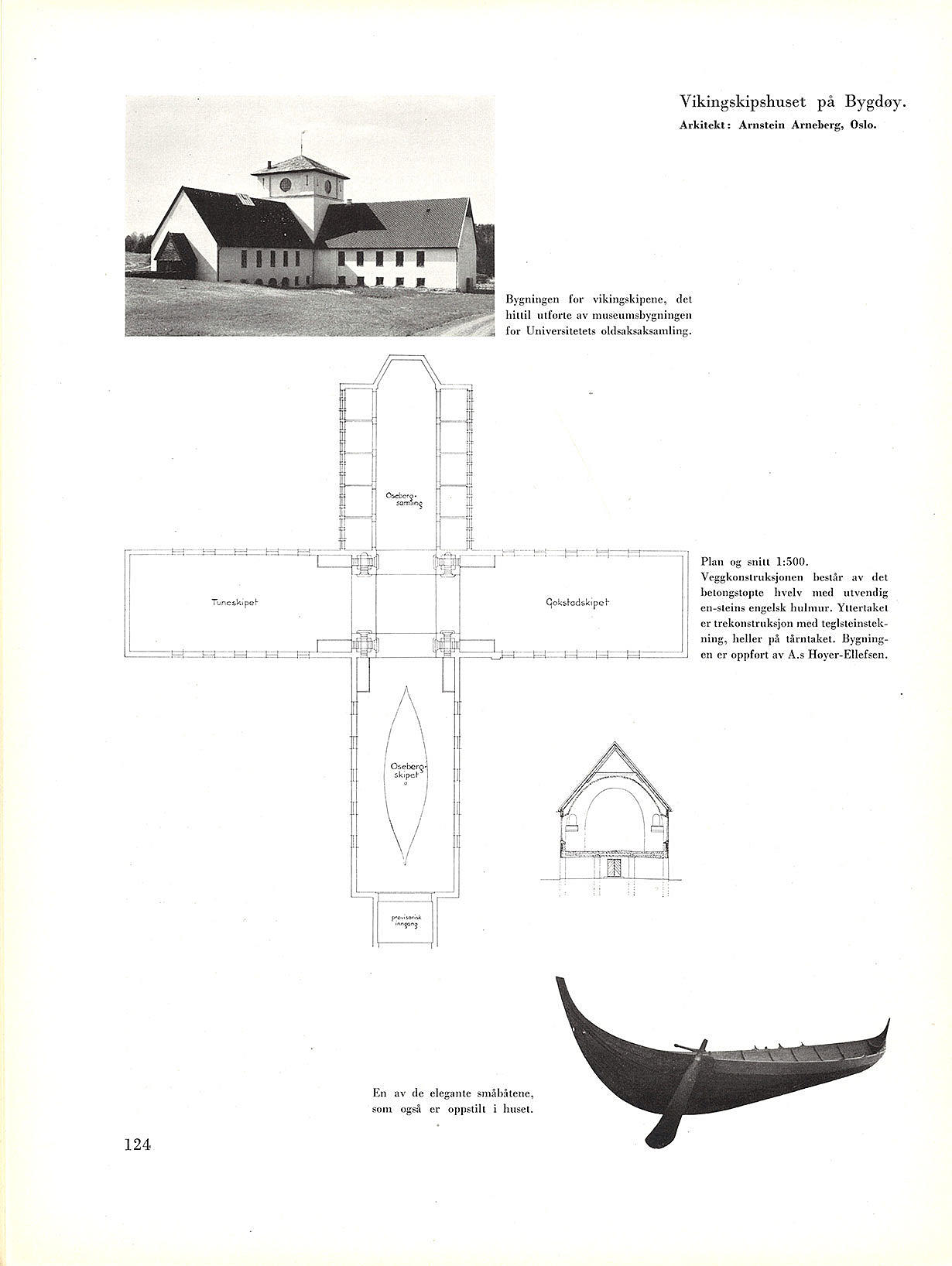 Vikingskipene og museumsbygningene på Bygdøy