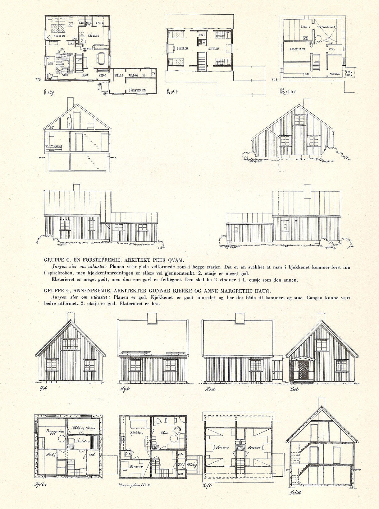 Arkitektkonkurranser om hustyper