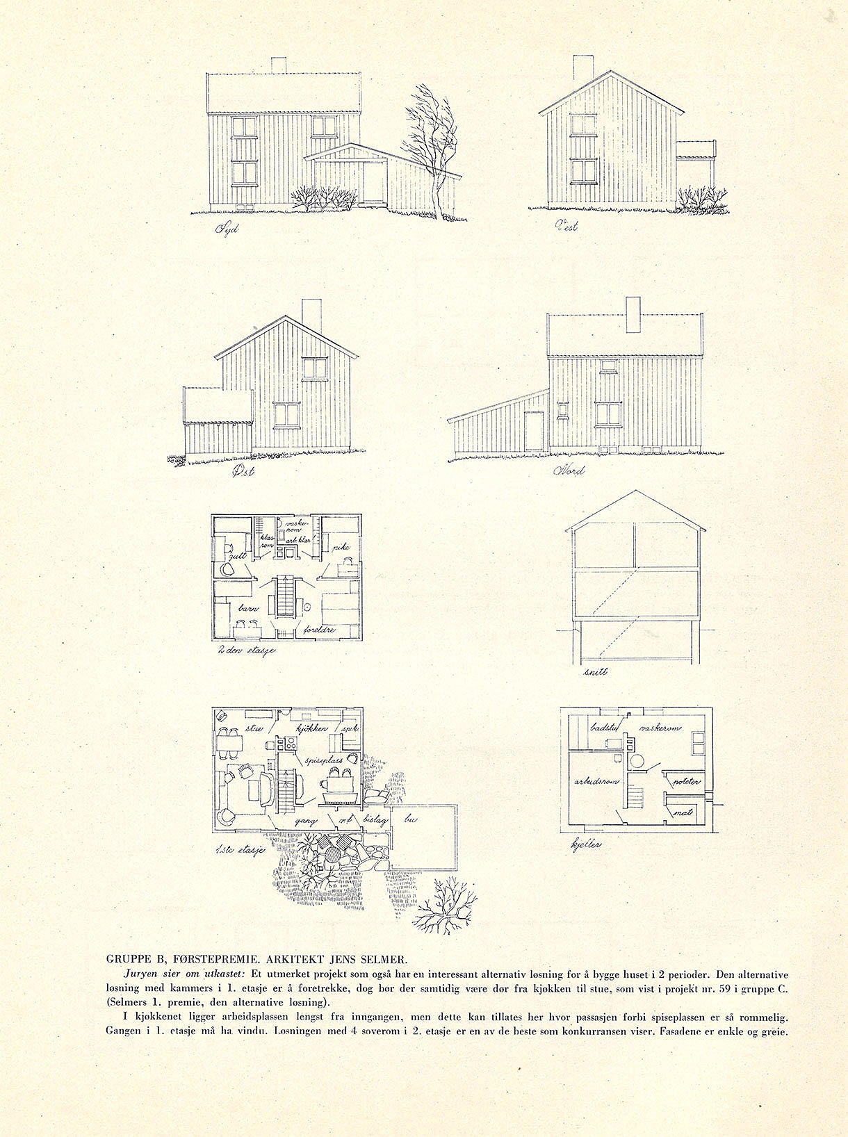 Arkitektkonkurranser om hustyper