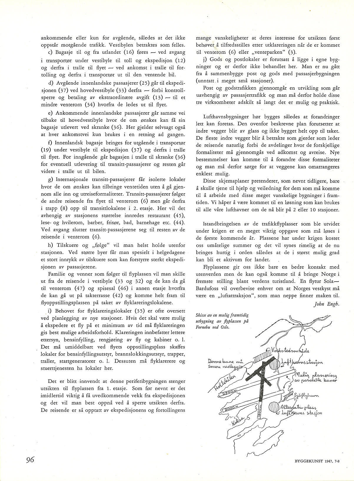 Flyplassens stasjonsbygninger