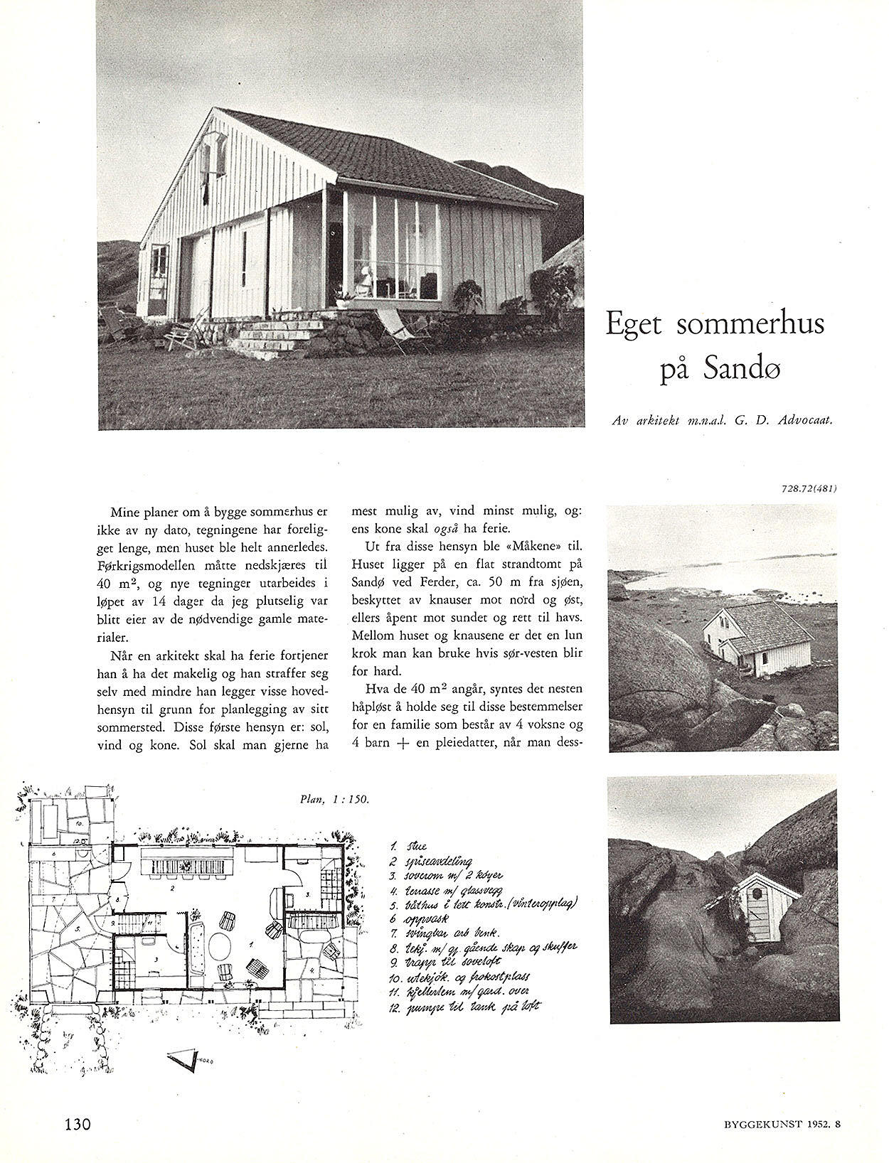 Eget sommerhus på Sandø