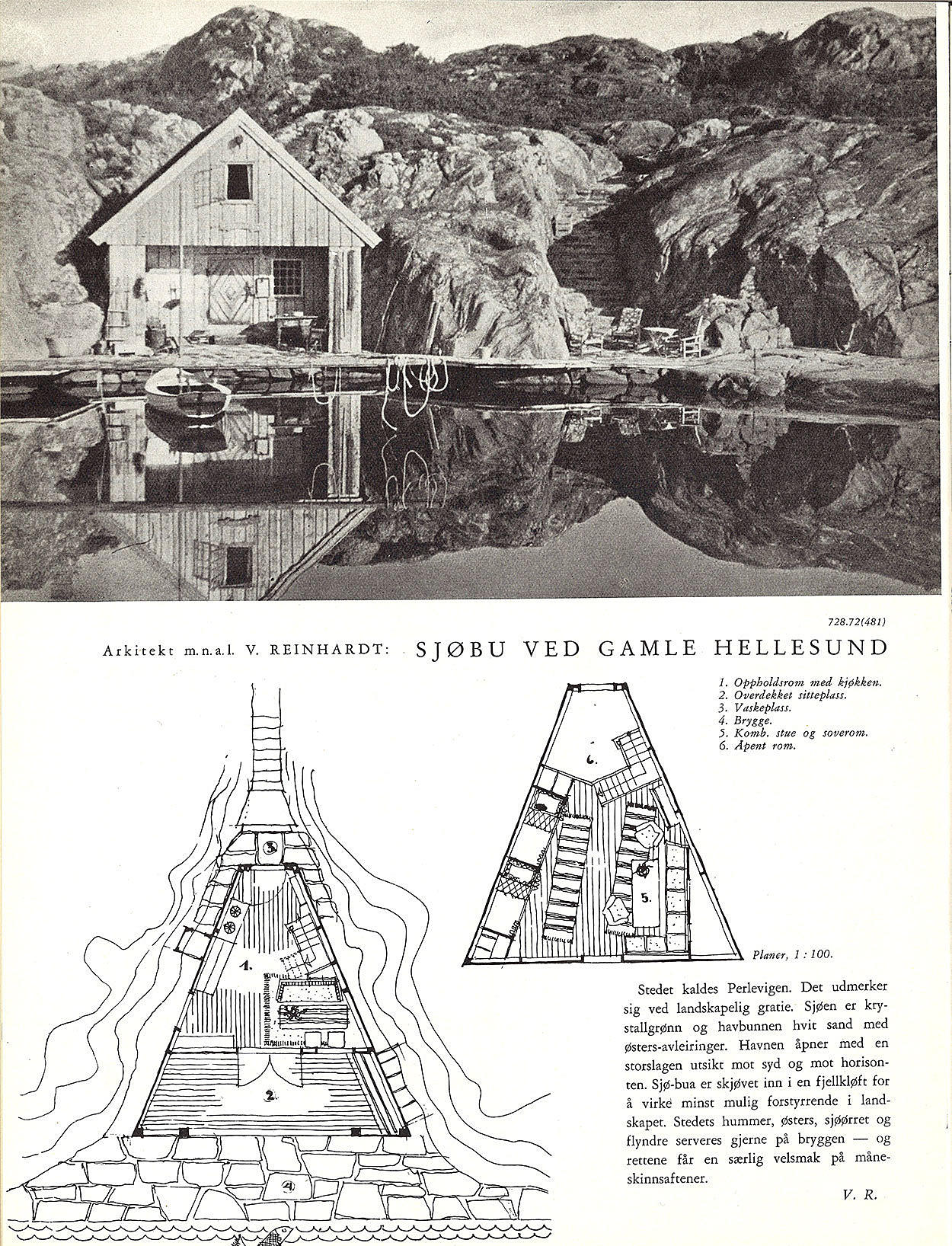 Sjøbu ved Gamle Hellesund