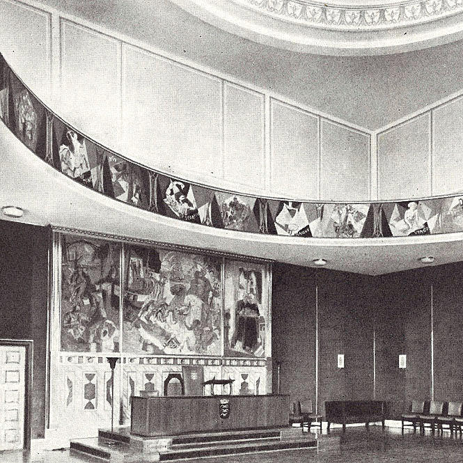 Dekorasjoner i Haugesunds rådhus