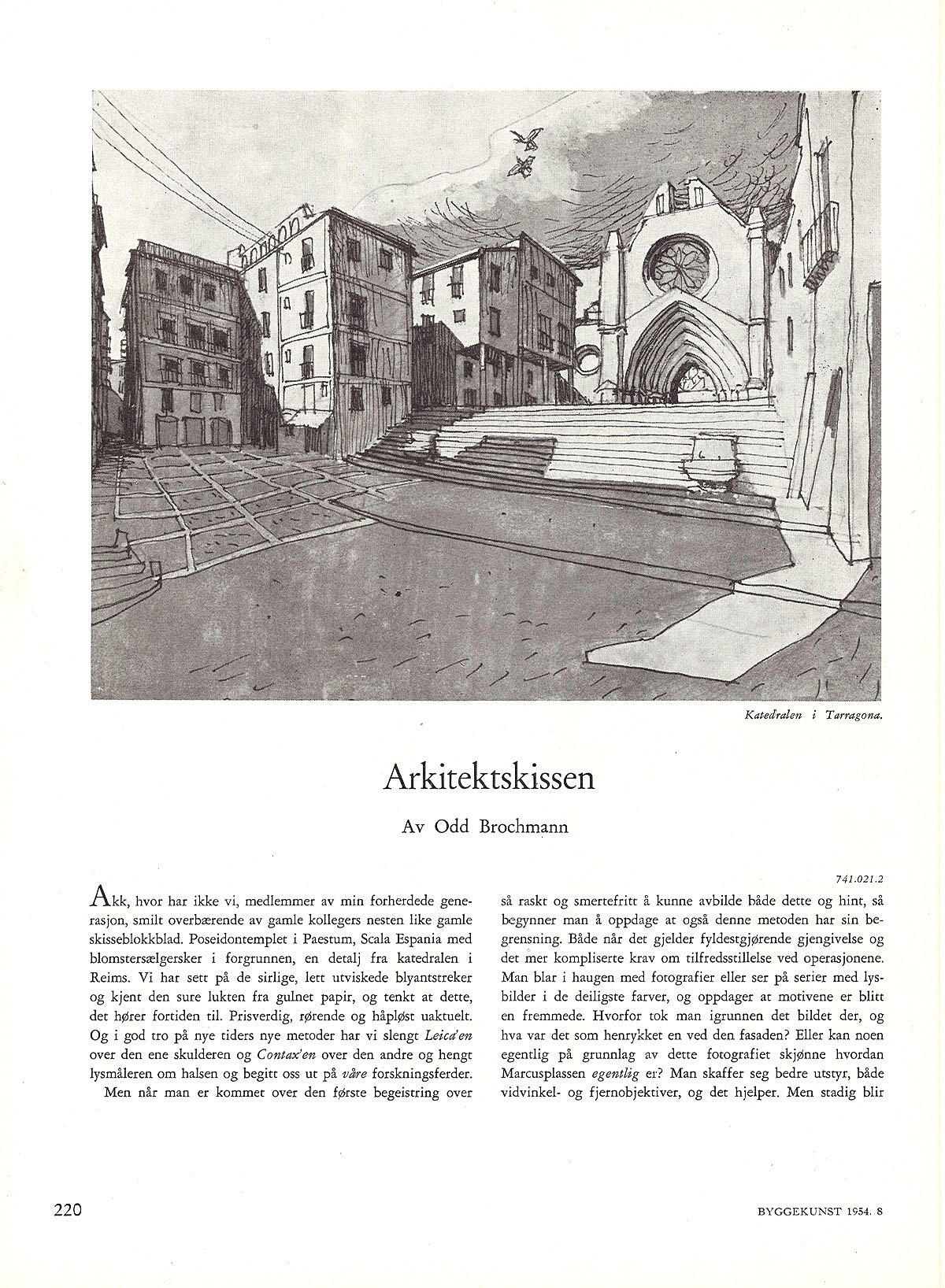 Arkitektskissen