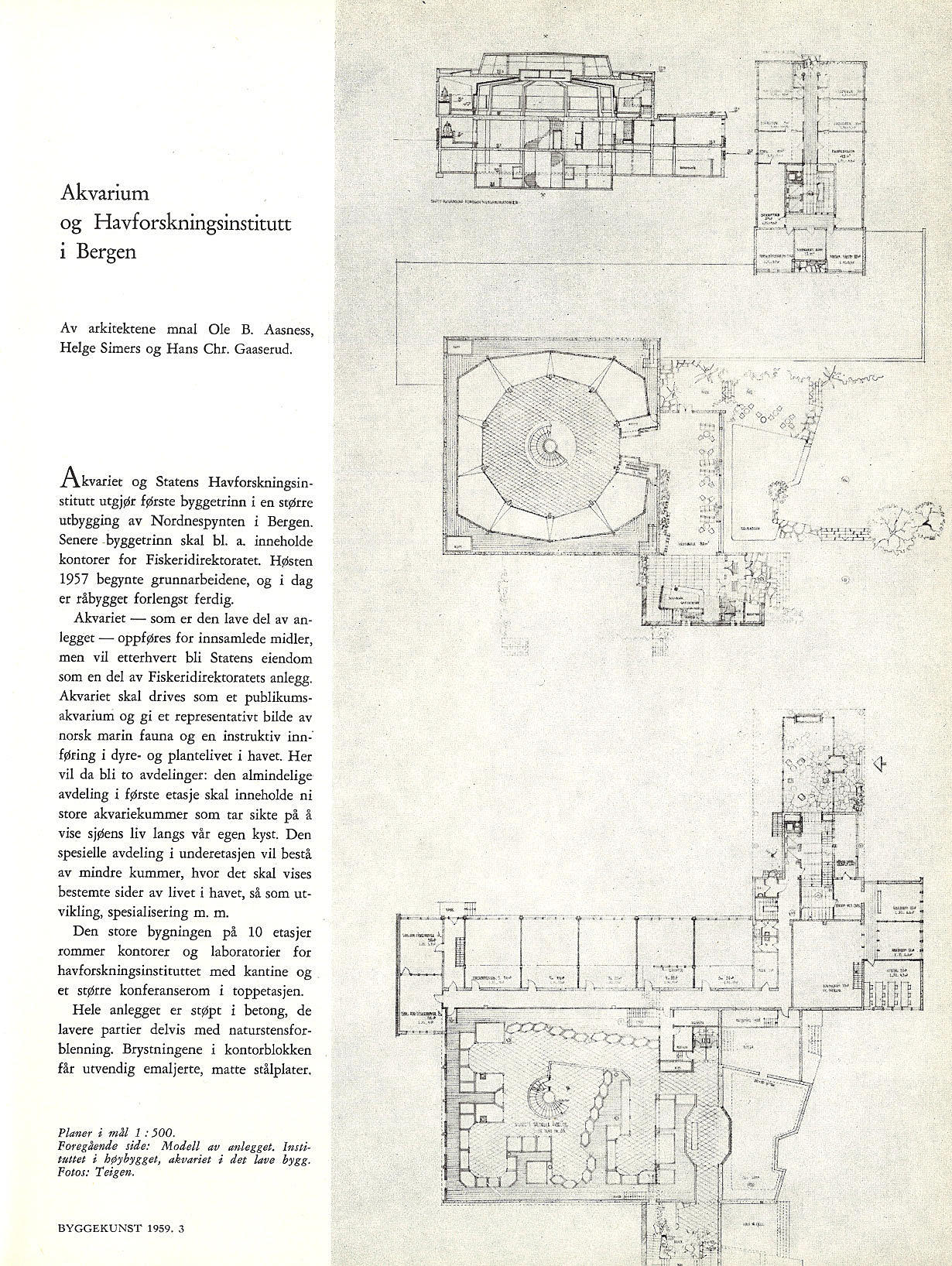 Akvarium og Havforskningsinstitutt i Bergen