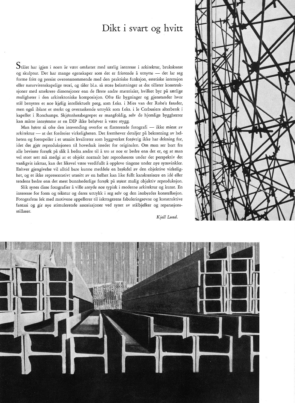 Dikt i svart og hvitt