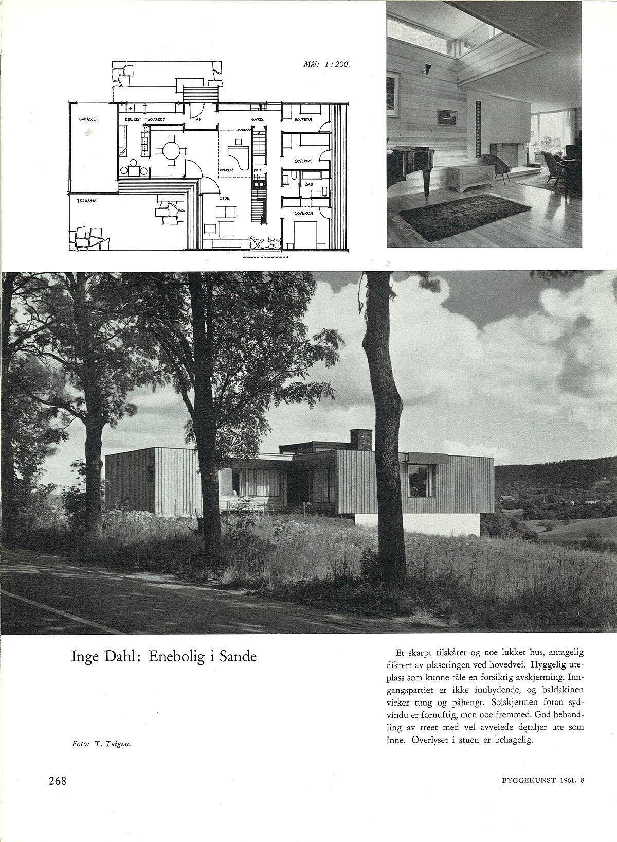 Enebolig i Sande - OLD - Arkitektur N