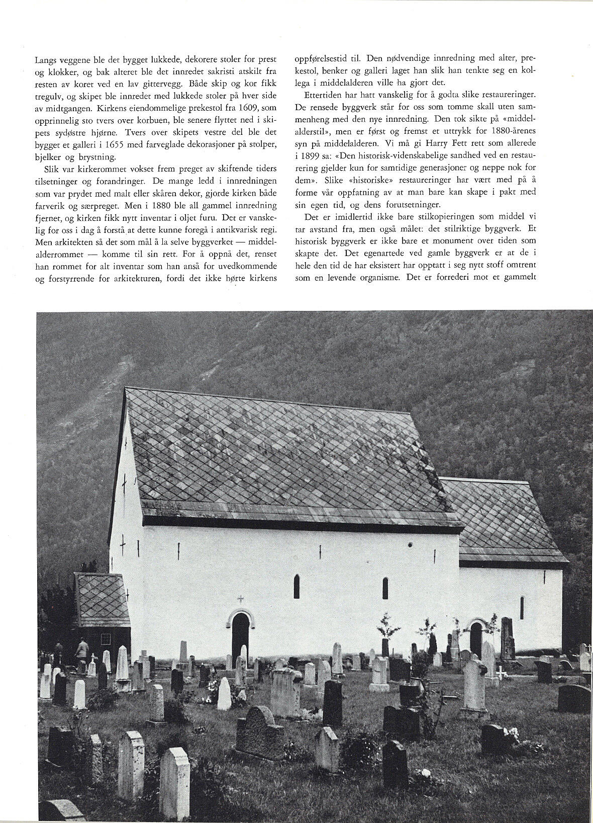 Kinsarvik kirke i Hardanger