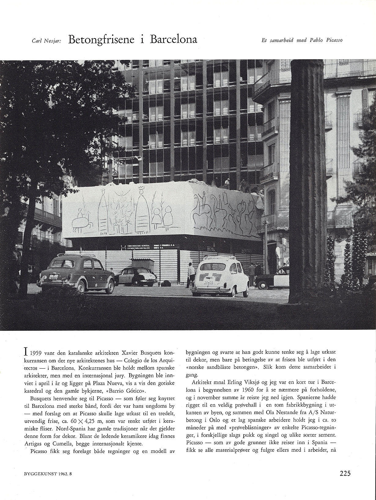 Betongfrisene i Barcelona