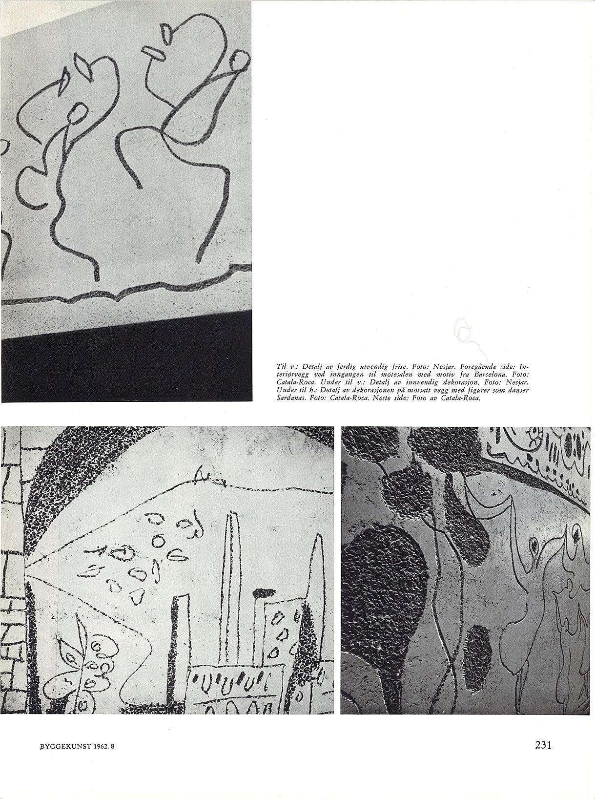 Betongfrisene i Barcelona