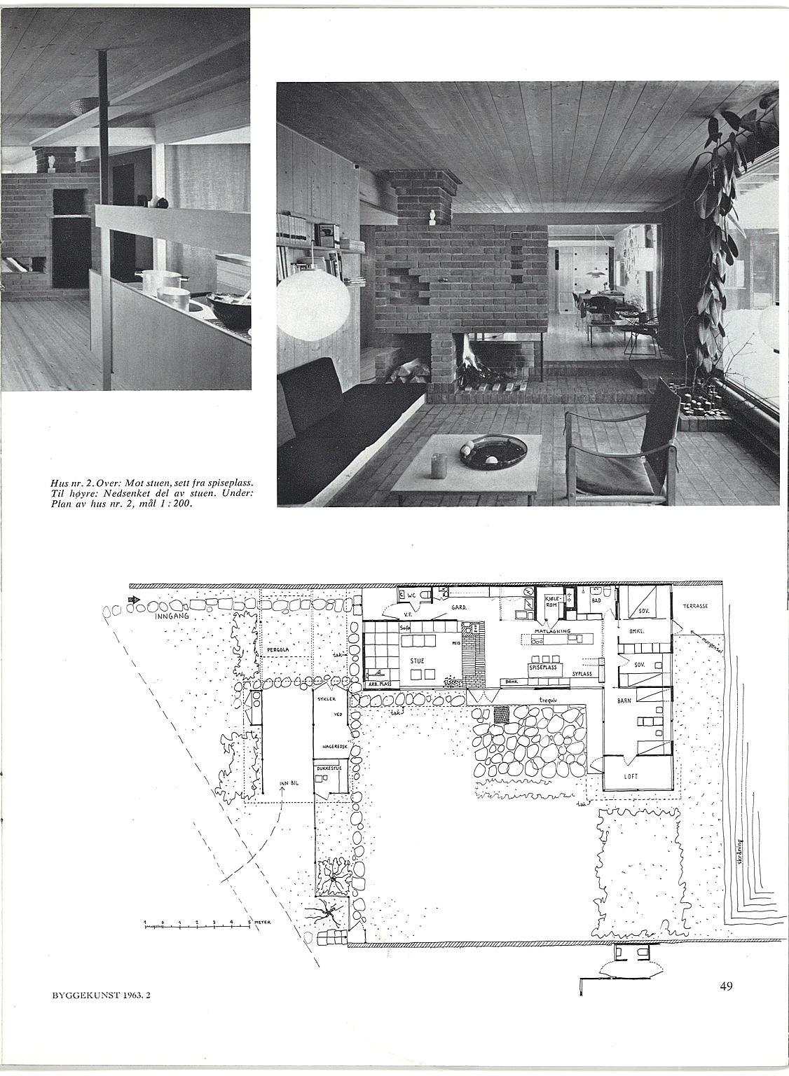 Atriumshus på Hamar