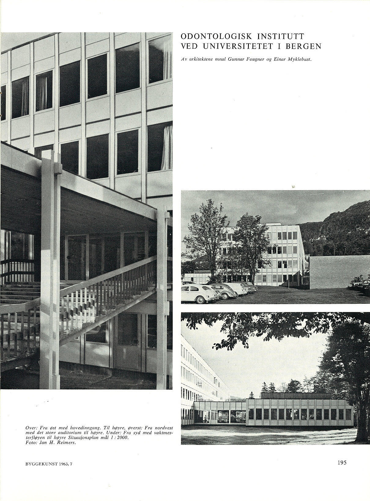 Odontologisk Institutt ved Universitetet i Bergen