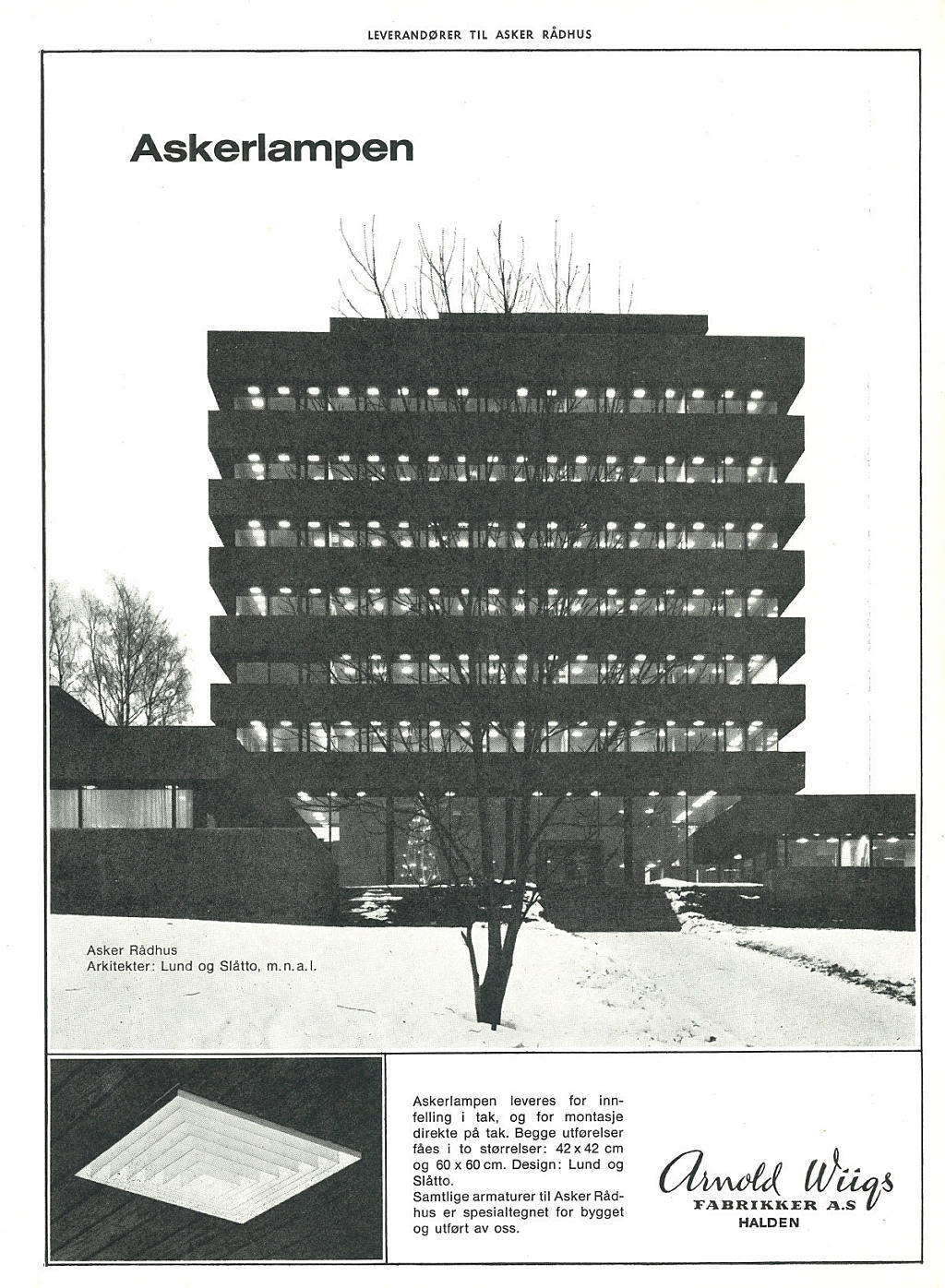 Asker rådhus - OLD - Arkitektur N