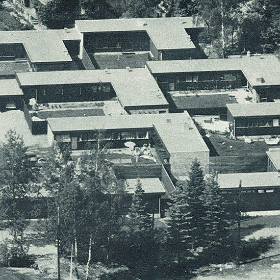 Atriumshus på Ljan