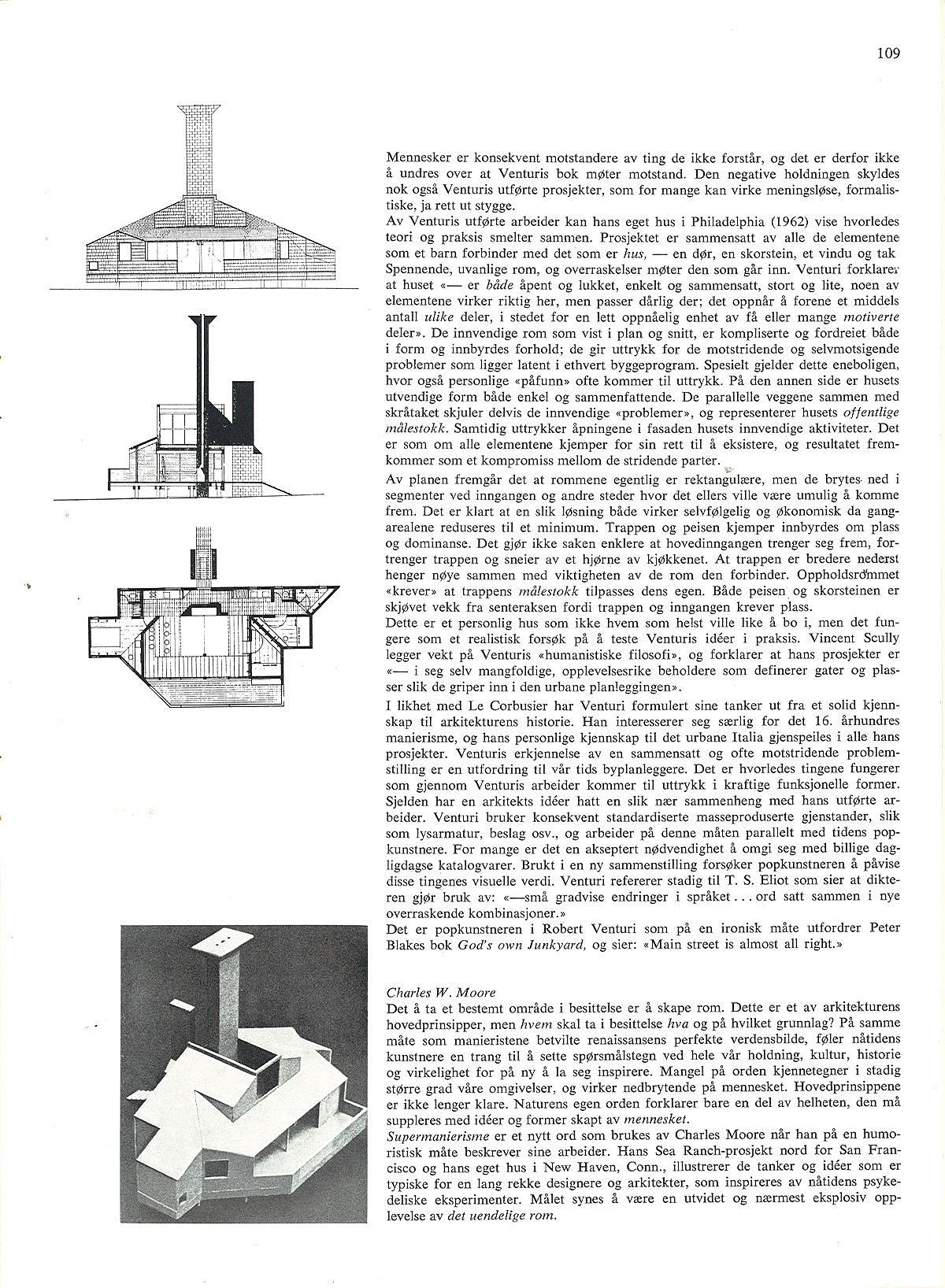 En arkitektur som innebefatter