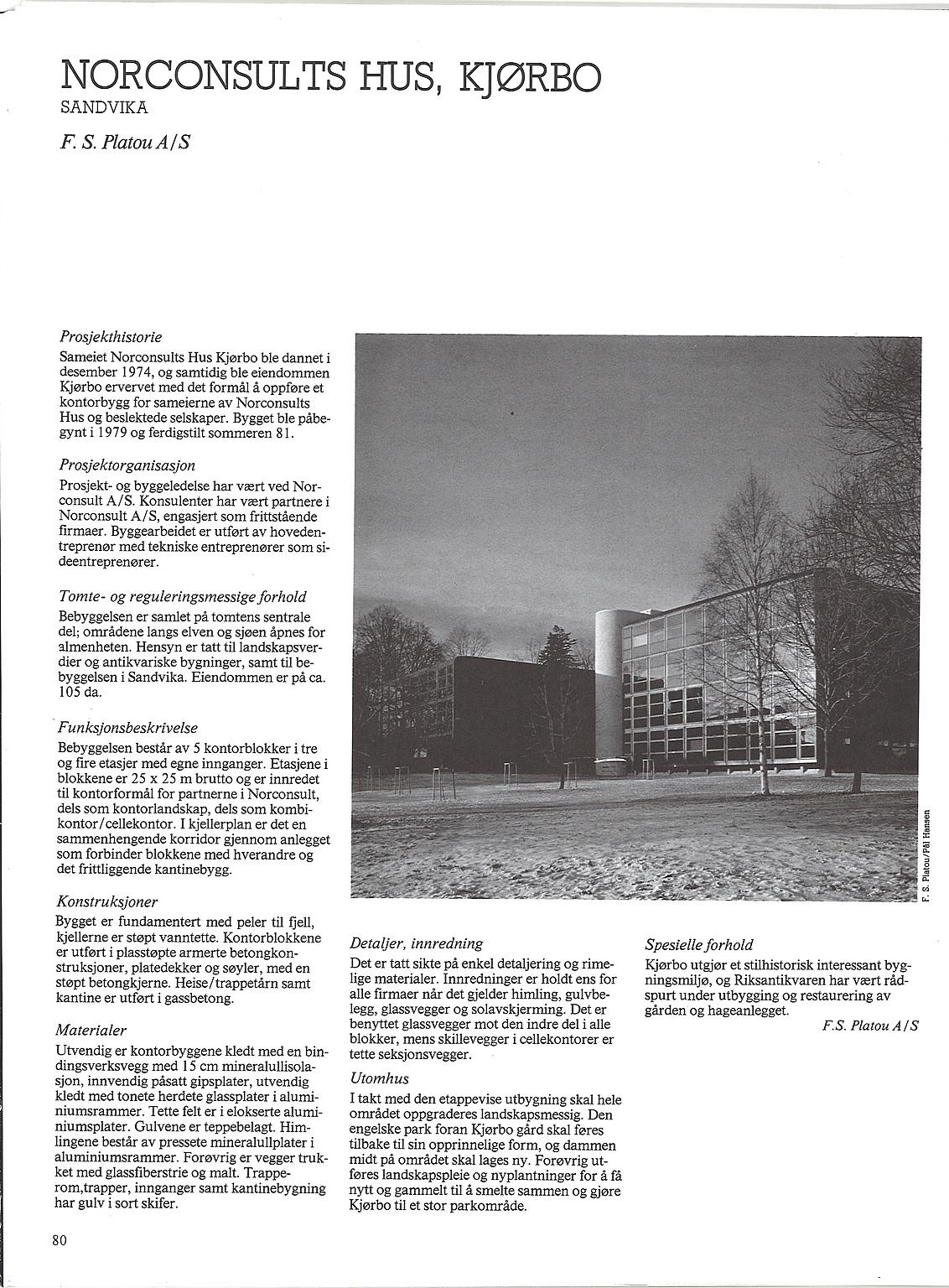 Norconsults Hus, Kjørbo