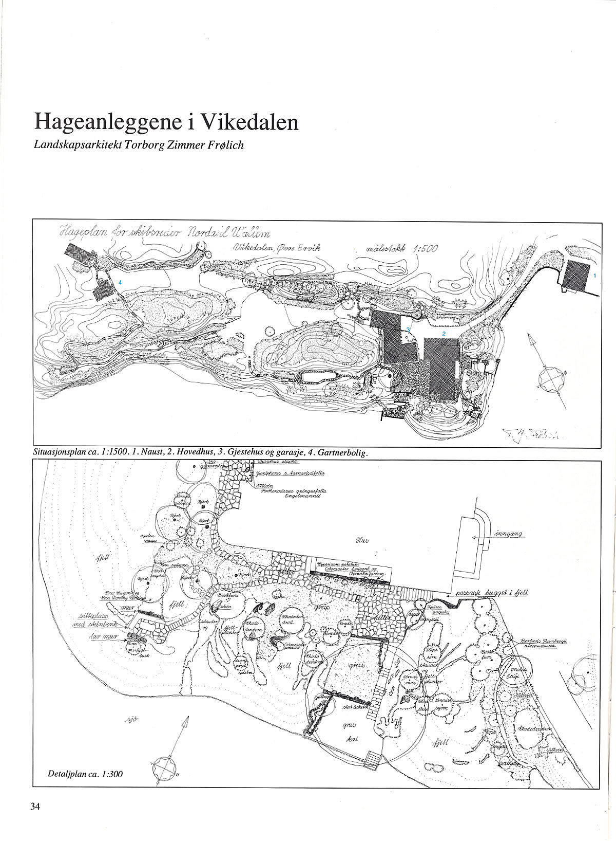 Hageanleggene i Vikedalen, Bergen