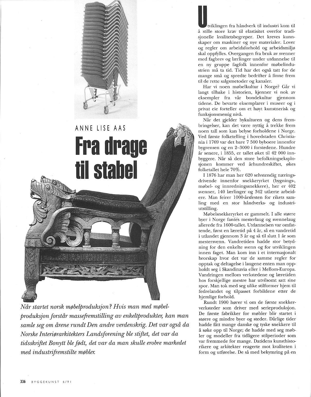 Fra drage til stabel