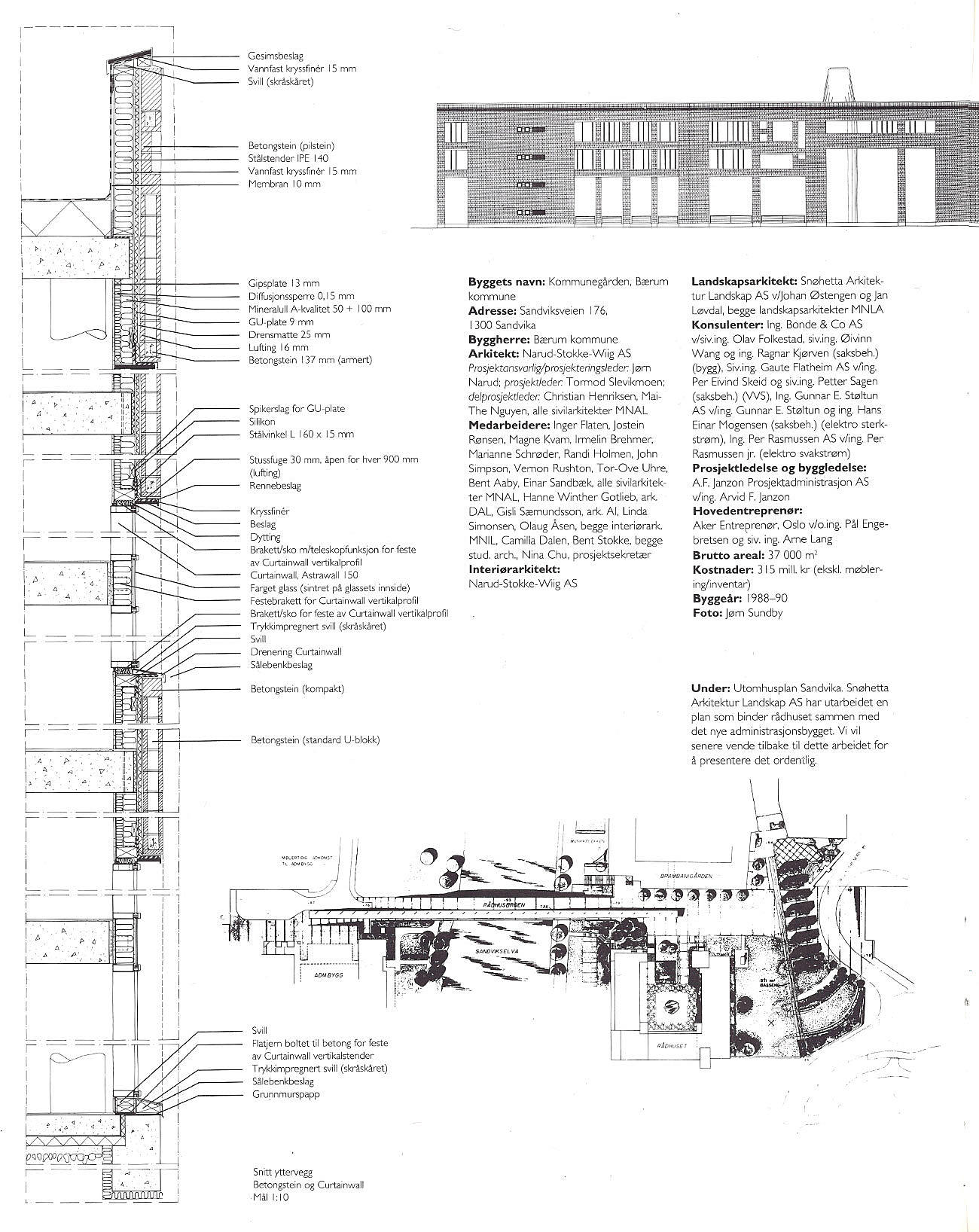 Kommunegården, Bærum kommune