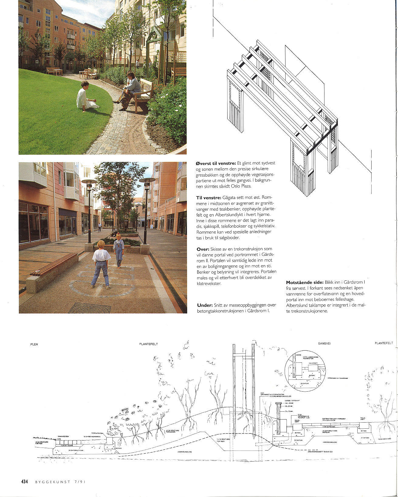 Grønlands torg, Oslo, uteanlegg