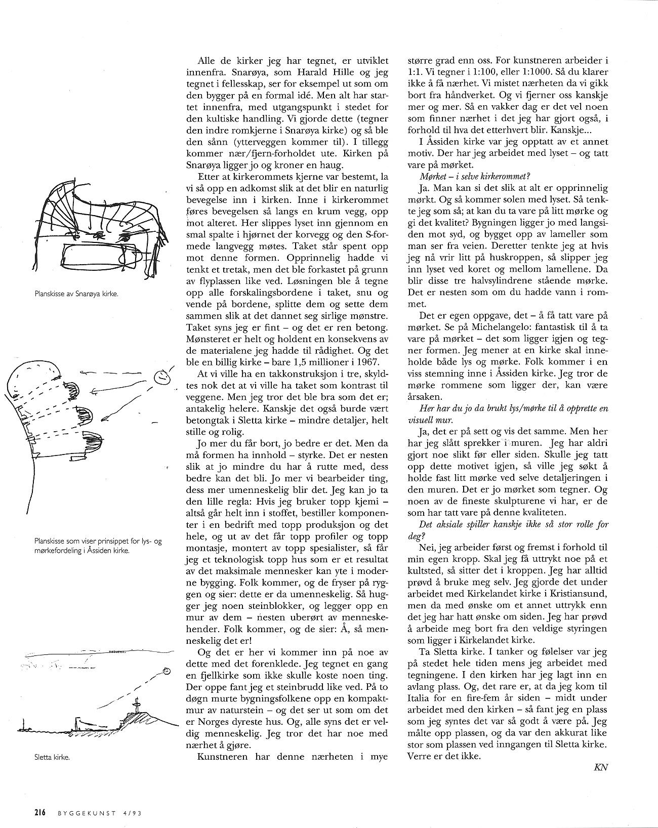 Å forme et kultsted