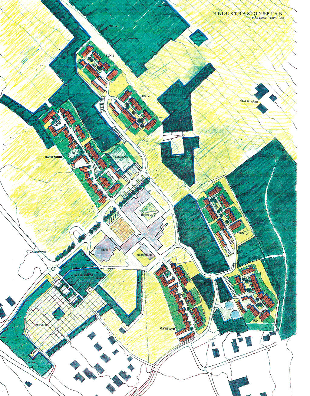 Deltagerlandsbyen, Skårsetlia