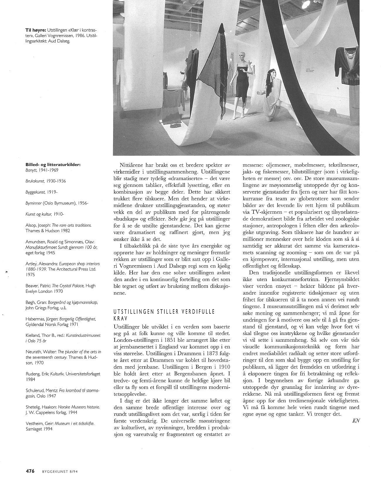 Til opplysning, opplevelse eller beundring?