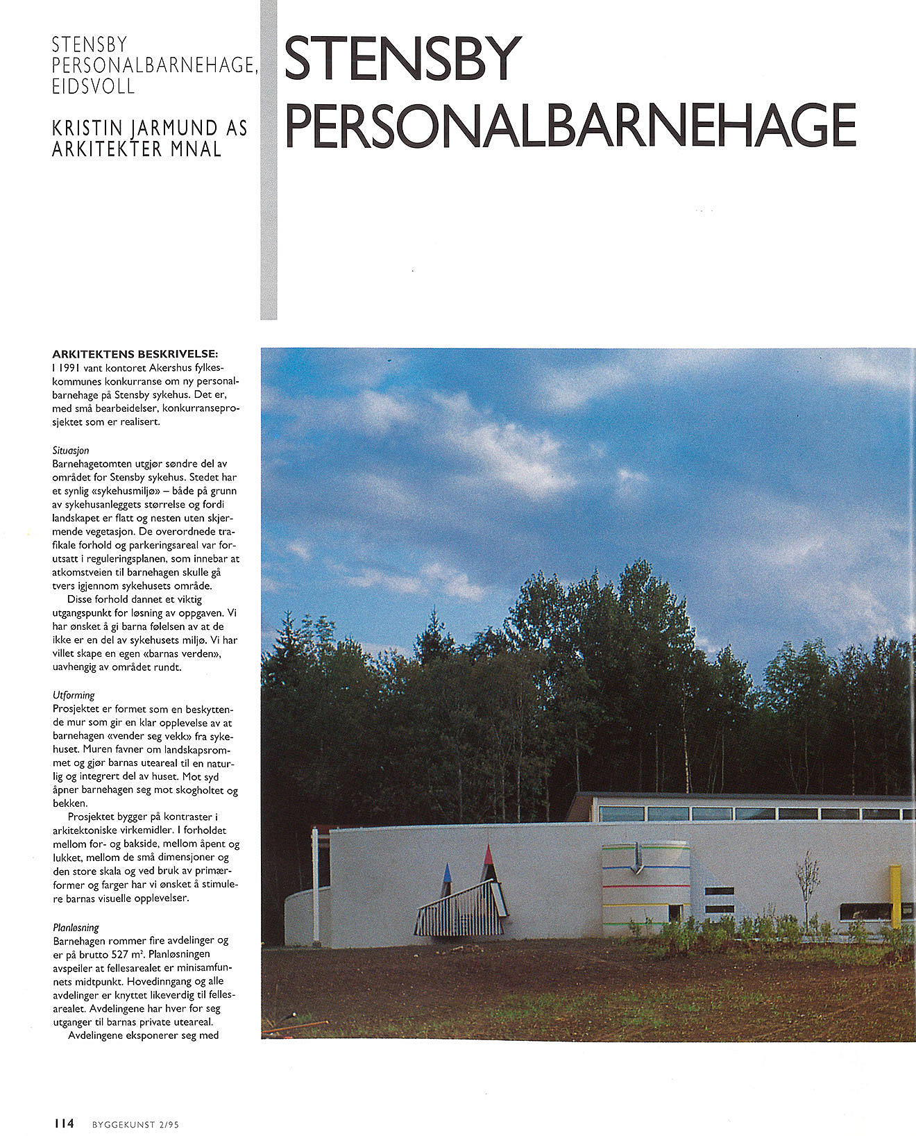 Stensby personalbarnehage, Eidsvoll