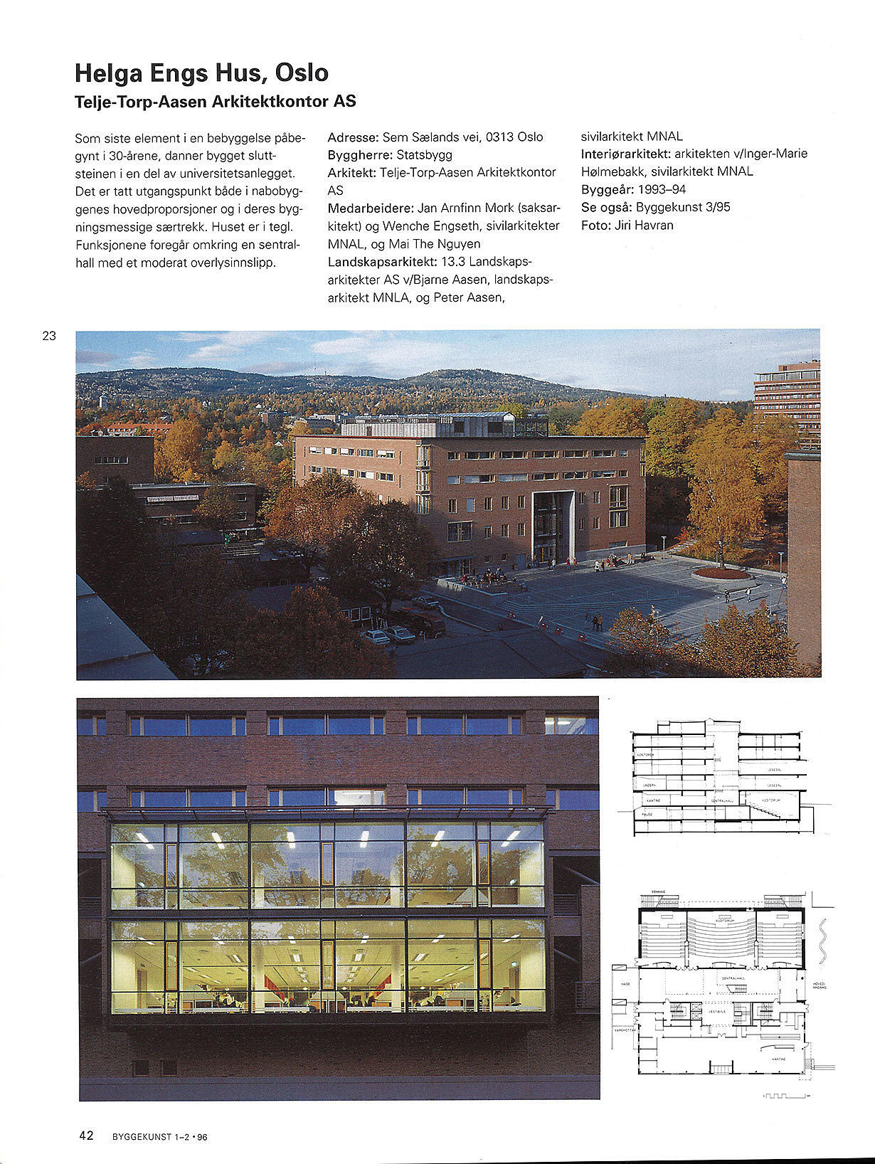 Norsk samtidsarkitektur 1990-95