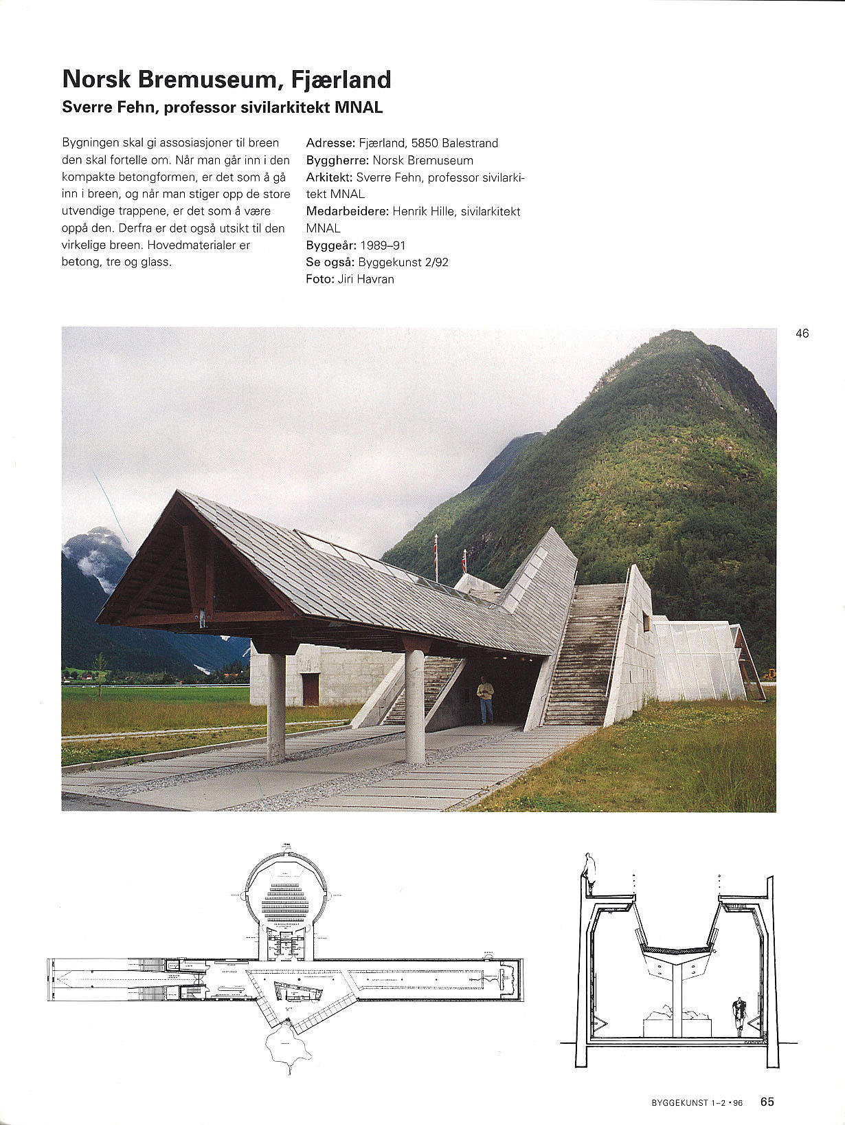 Norsk samtidsarkitektur 1990-95