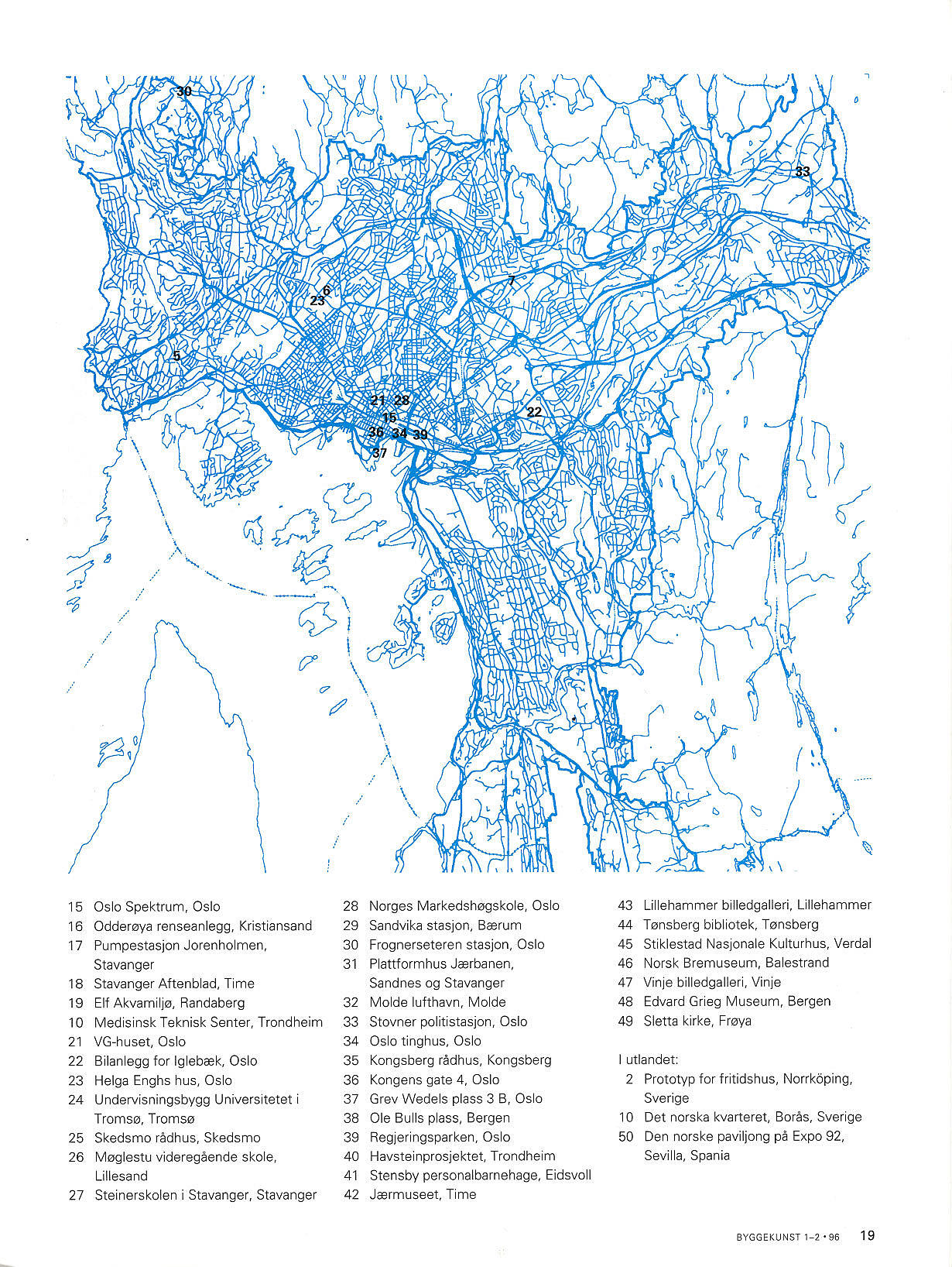 Norsk samtidsarkitektur 1990-95