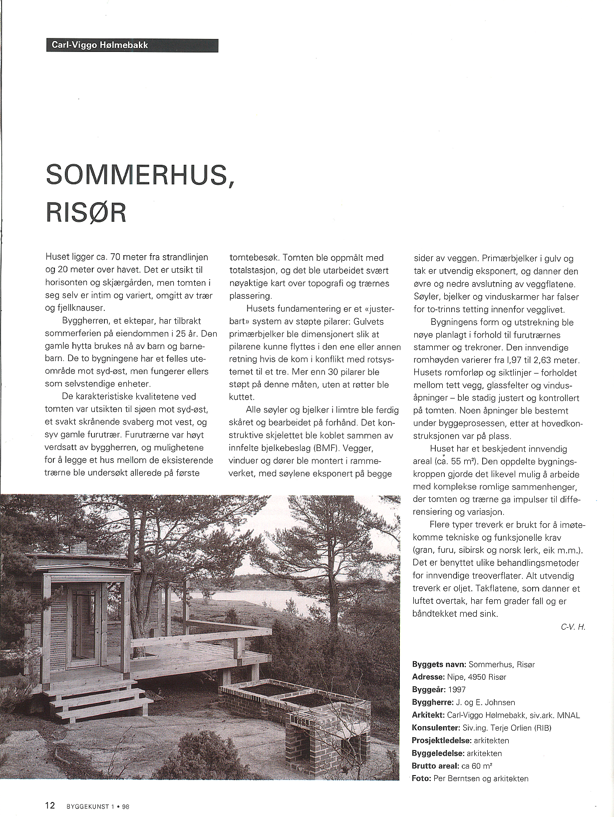 Sommerhus, Risør