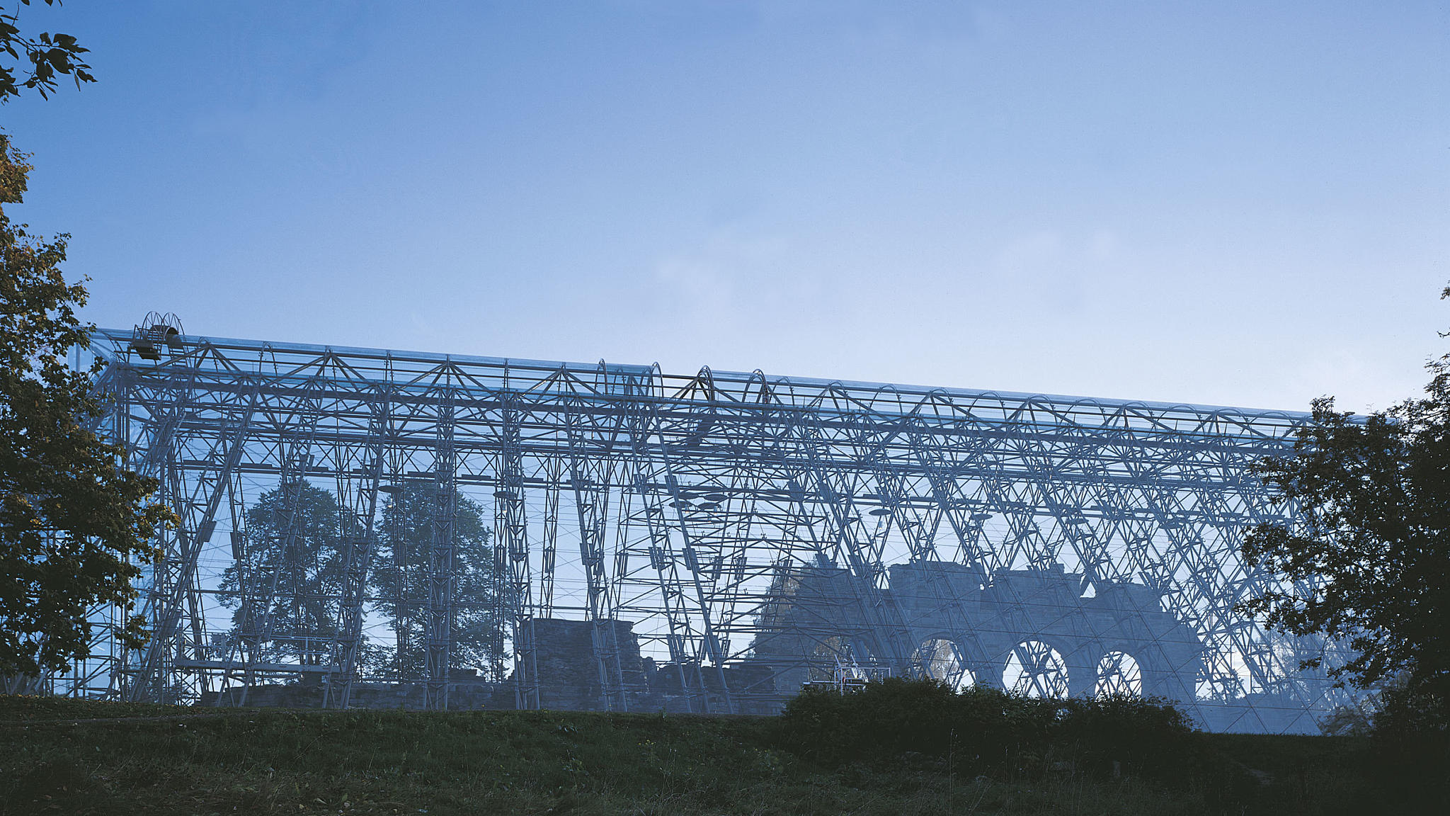 Vernebygg for Hamar Domkirkeruiner