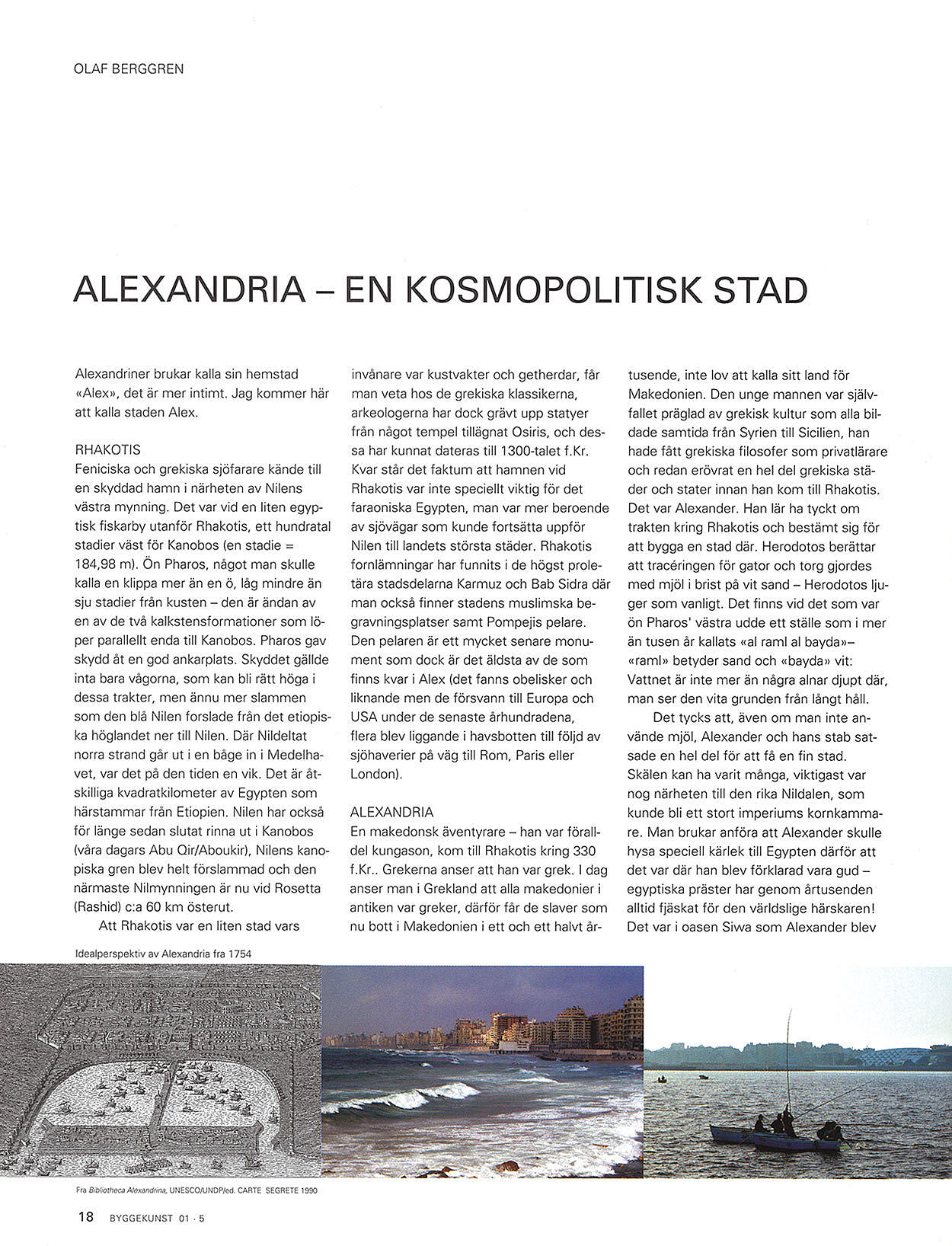 Alexandria — en kosmopolitisk stad