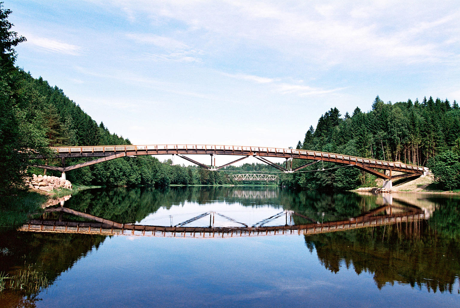 Kjærrabrua over Numedalslågen