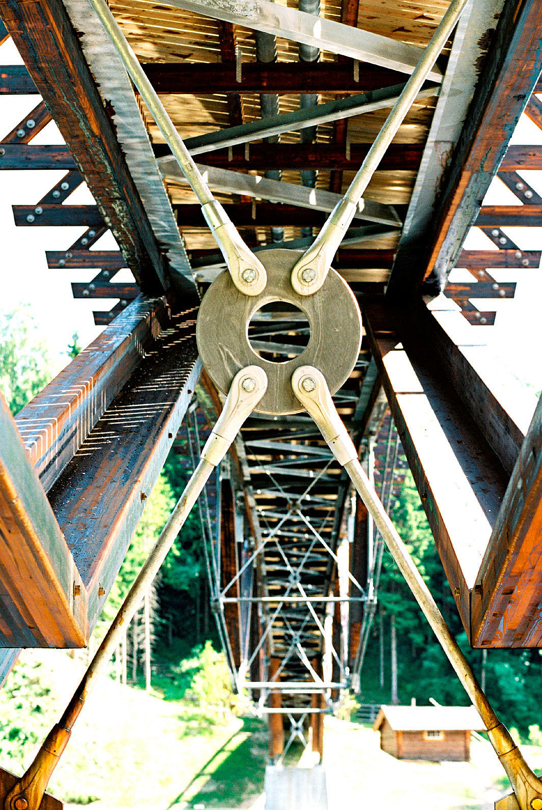 Kjærrabrua over Numedalslågen