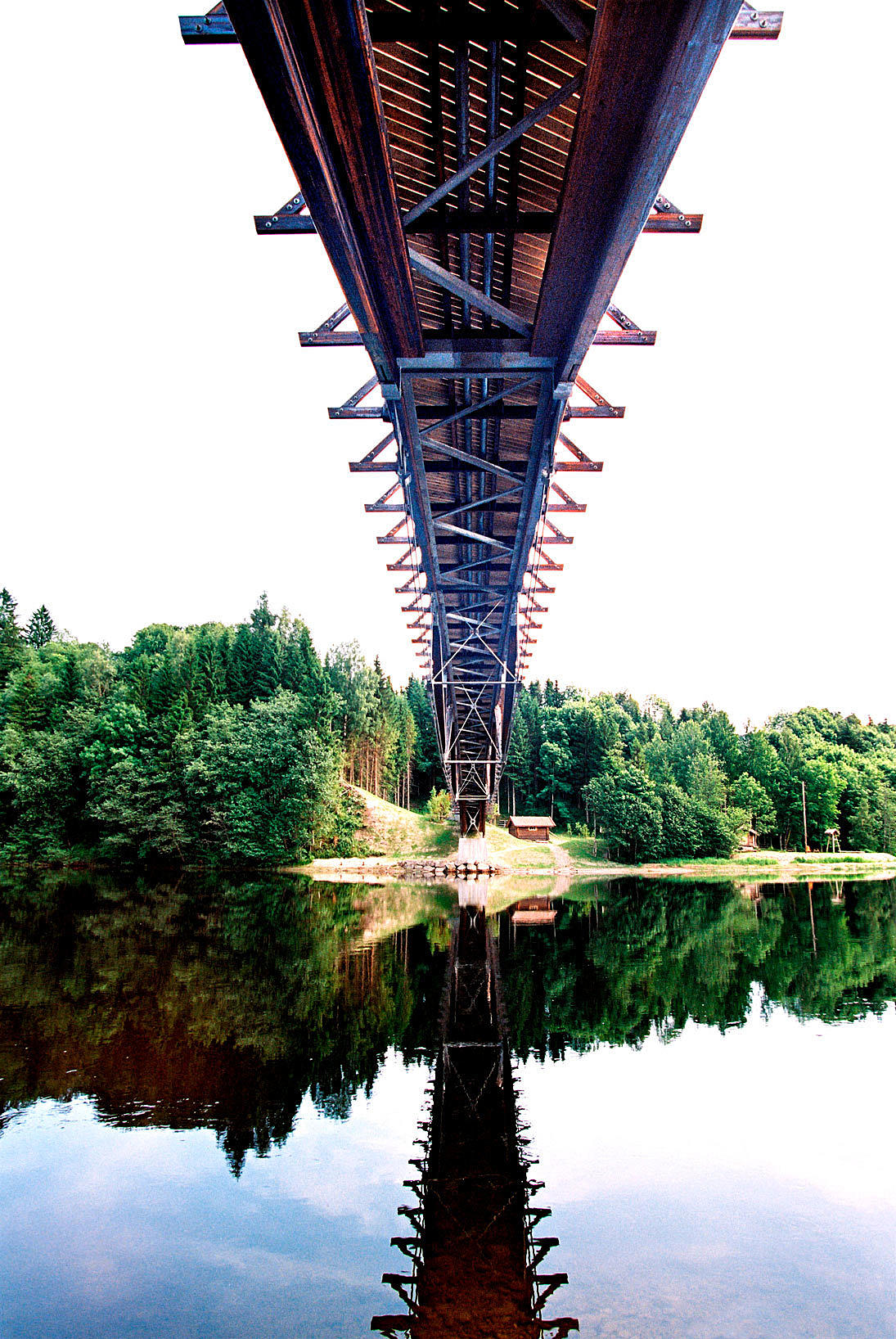 Kjærrabrua over Numedalslågen