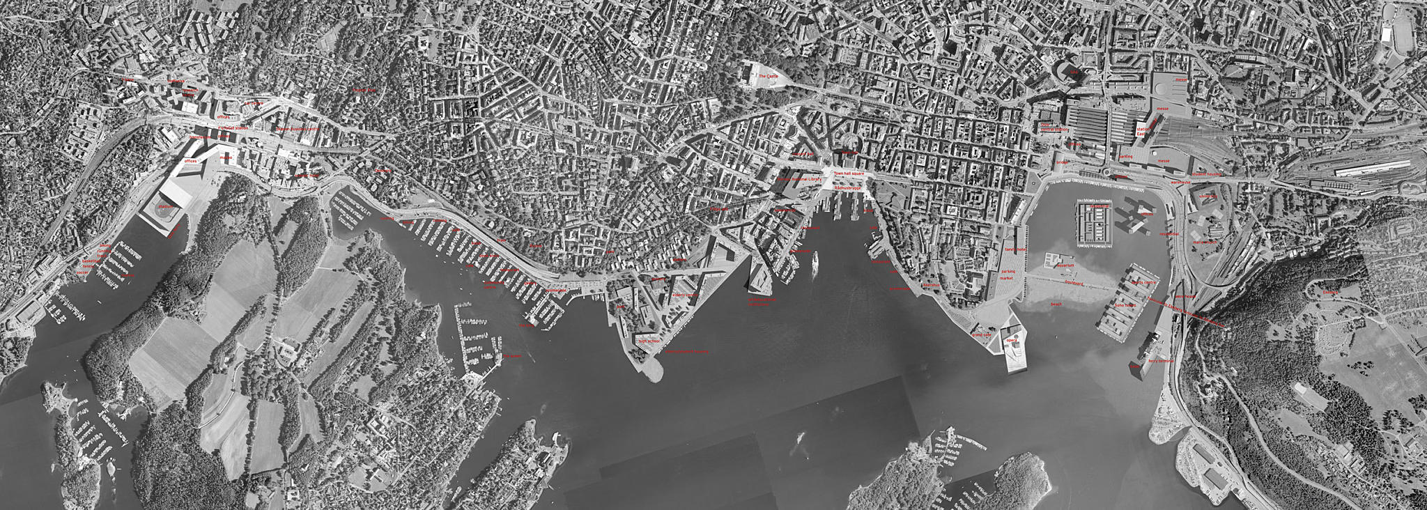 Offentlighet – utvikling av sjøfronten, Oslo; messeområde. Arkitekt: Space Group.