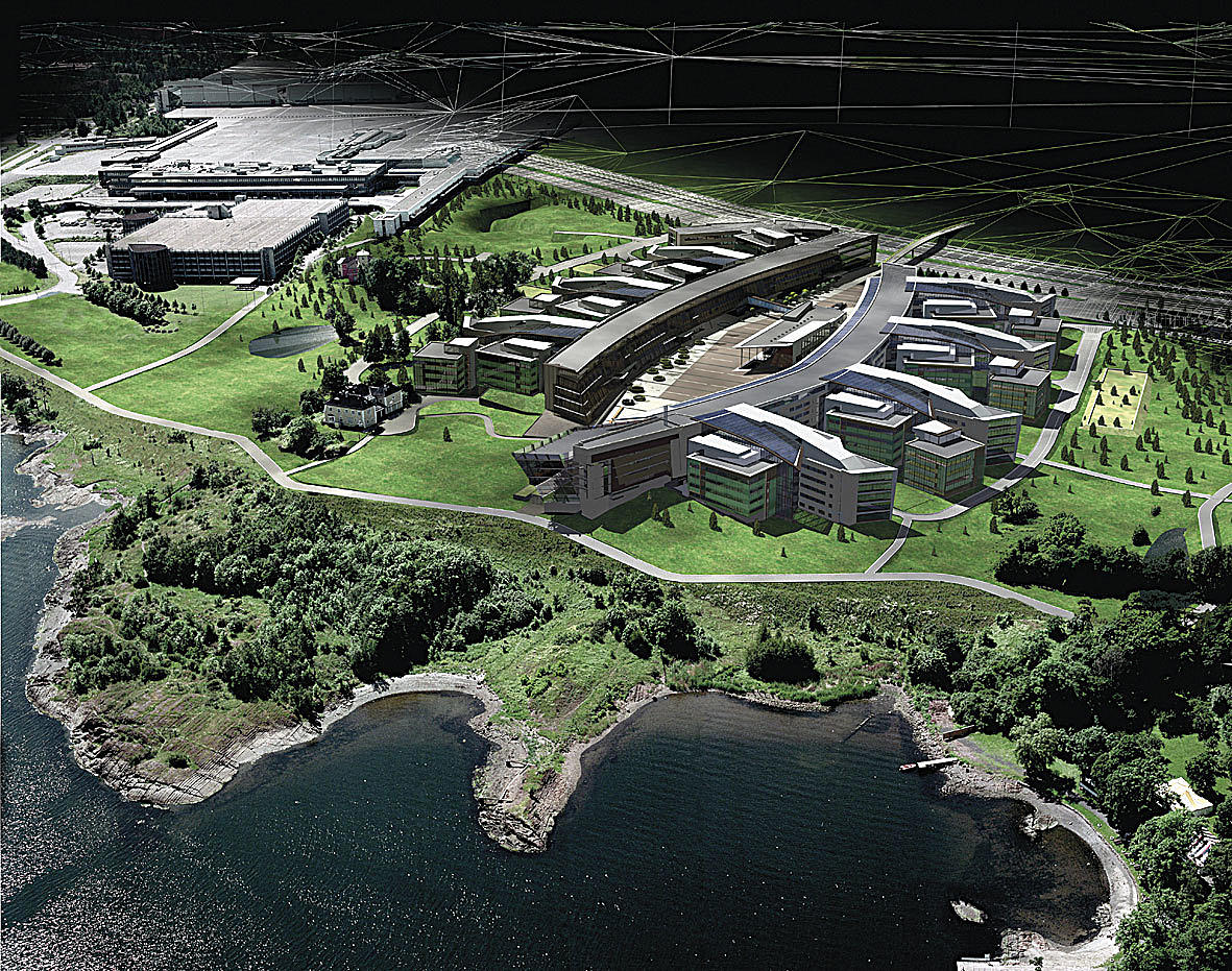 3-D visualisering: Knut Ramstad, Telenor.