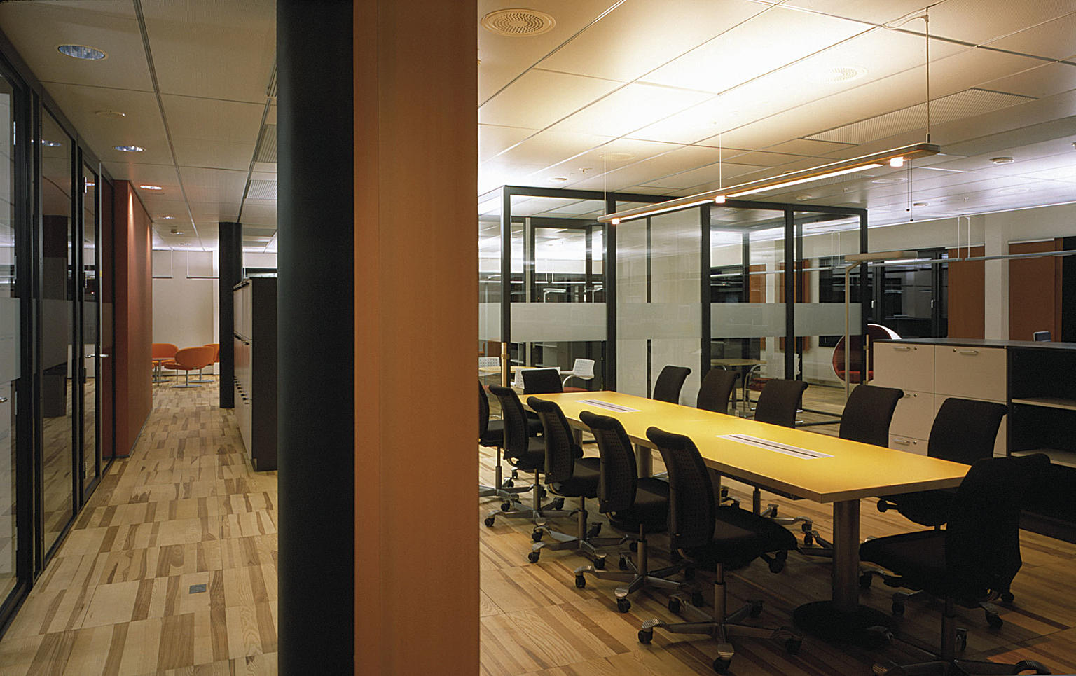 Telenor på Fornebu – interiør