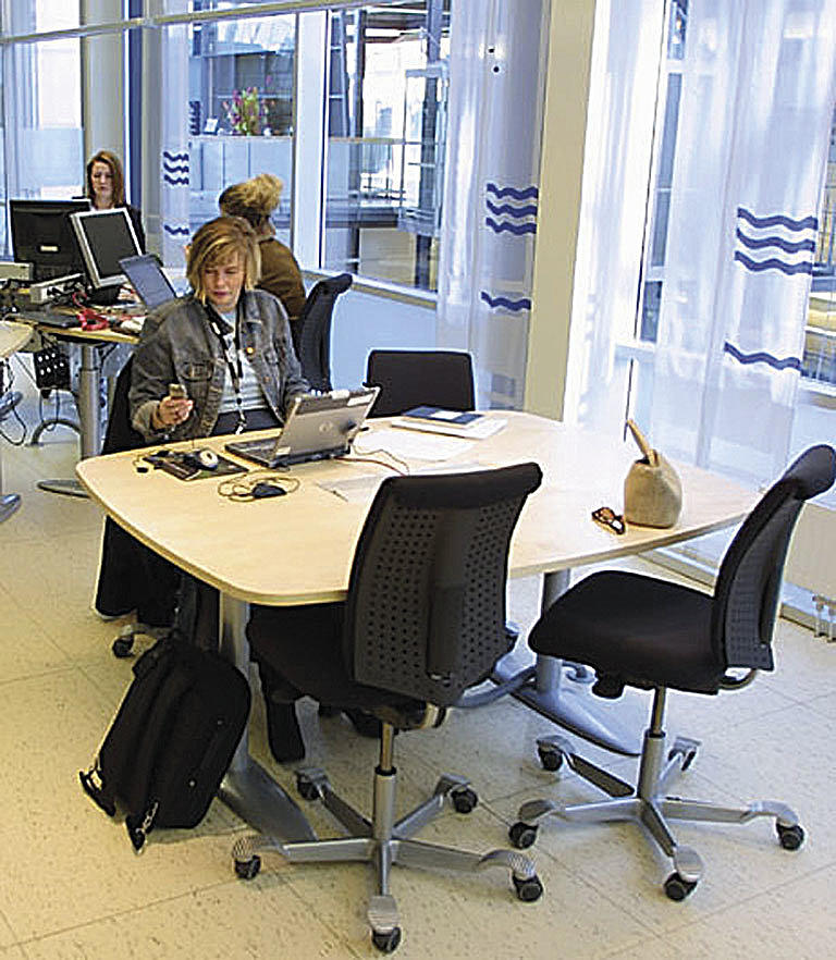 Telenor på Fornebu – interiør