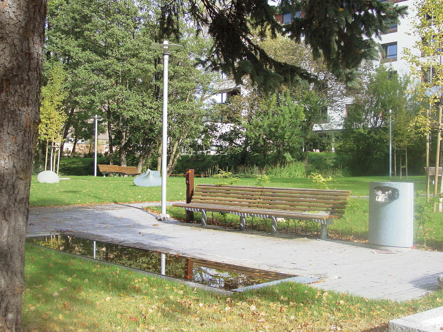 Gammel smøregrav er blitt basseng.