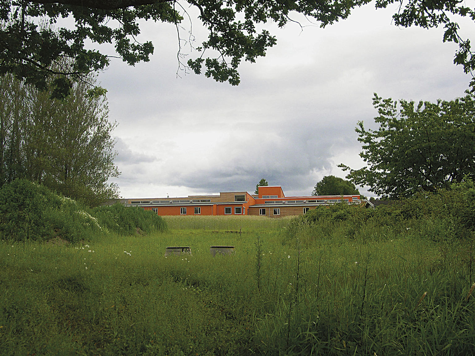 Sykehjemmet sett fra nord.