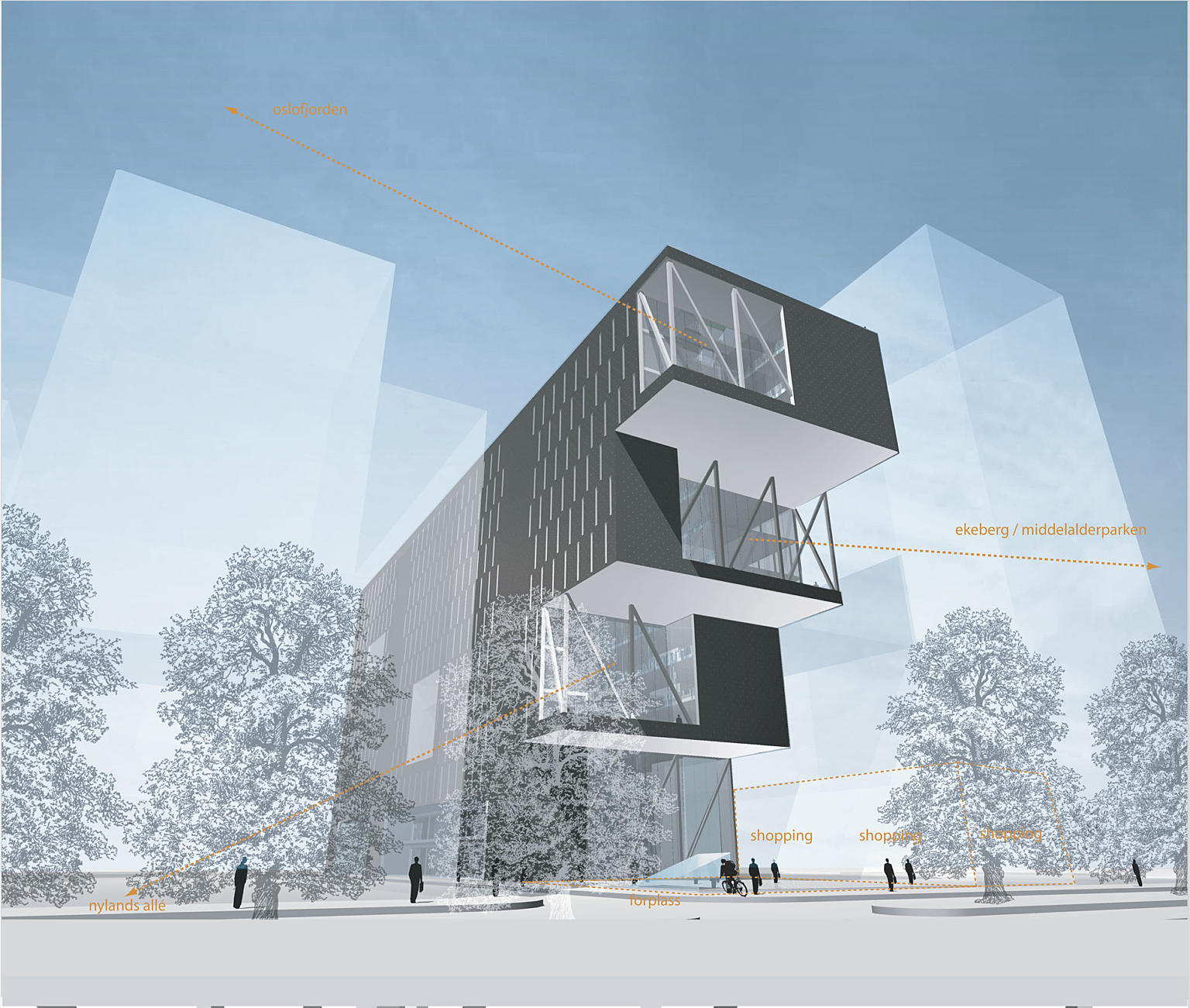 «Barcoat». Lund Hagem Arkitekter AS/Context AS.