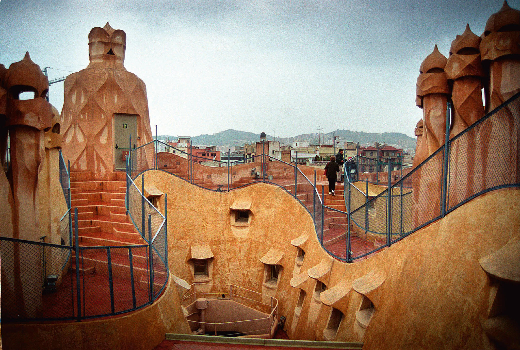 Casa Mila, Barcelona. Antoni Gaudí. Foto: Lehtikuva/Kimmo Taskinen/imap