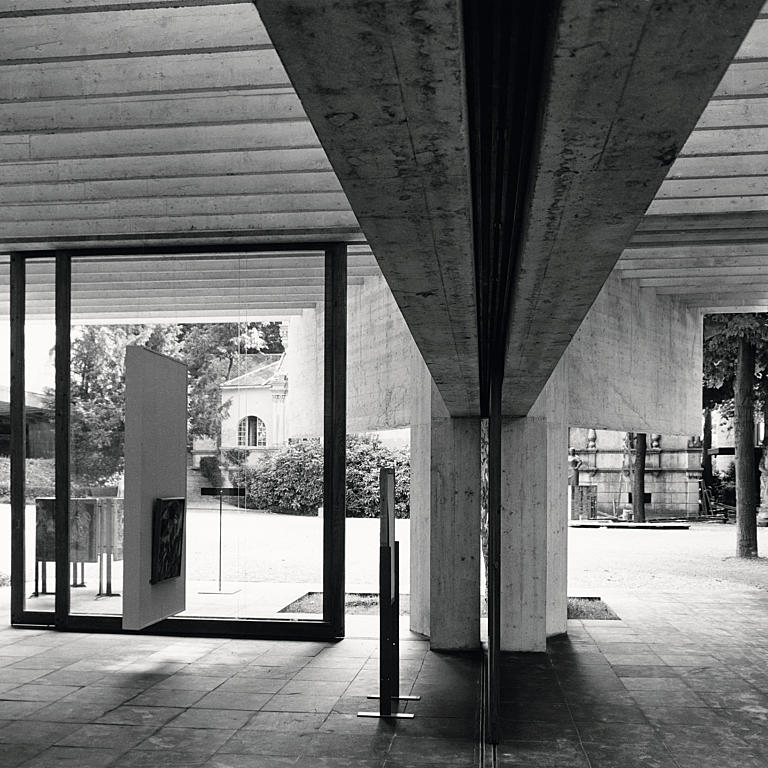 Fra den nordiske paviljongen i Venezia. Arkitekt: Sverre Fehn. Foto: Nasjonalmuseet arkitektur